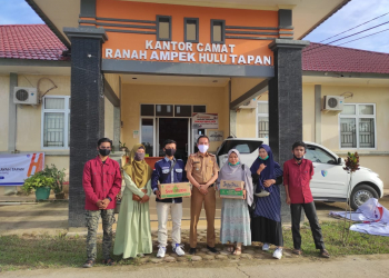 Peduli Bencana: IMPPLISBA Salurkan Bantuan Kepada Korban Banjir Tapan, Kab. Pesisir Selatan