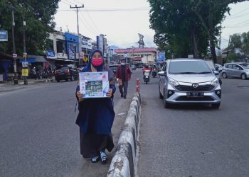 Peduli Banjir Lengayang: Mahasiswa Pesisir Selatan Turun Aksi ke Jalan.