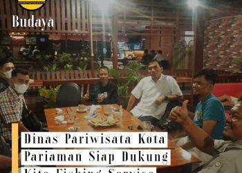 Dinas Pariwisata Kota Pariaman Siap Dukung Kito Fishing Service