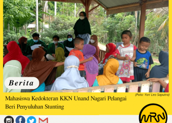 Mahasiswa Kedokteran KKN Unand Nagari Pelangai Beri Penyuluhan Stunting