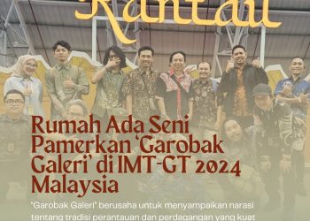 Rumah Ada Seni Pamerkan ‘Garobak Galeri’ di IMT-GT 2024 Malaysia