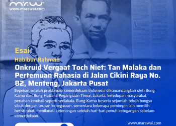Onkruid Vergaat Toch Niet: Tan Malaka dan Pertemuan Rahasia di Jalan Cikini Raya No. 82, Menteng, Jakarta Pusat | Habibur Rahman