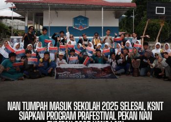 NAN TUMPAH MASUK SEKOLAH 2025 SELESAI, KSNT SIAPKAN PROGRAM PRAFESTIVAL PEKAN NAN TUMPAH 2025 YANG LAIN