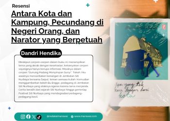 Resensi: Antara Kota dan Kampung, Pecundang di Negeri Orang, dan Narator yang Berpetuah | Dandri Hendika