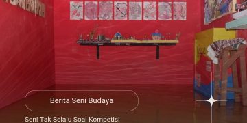 Seni Tak Selalu Soal Kompetisi: Di Tengah Situasi Banjir 61 Siswa Kelana Gelar Karya