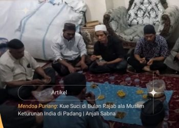 Mendoa Puriang: Kue Suci di Bulan Rajab ala Muslim Keturunan India di Padang